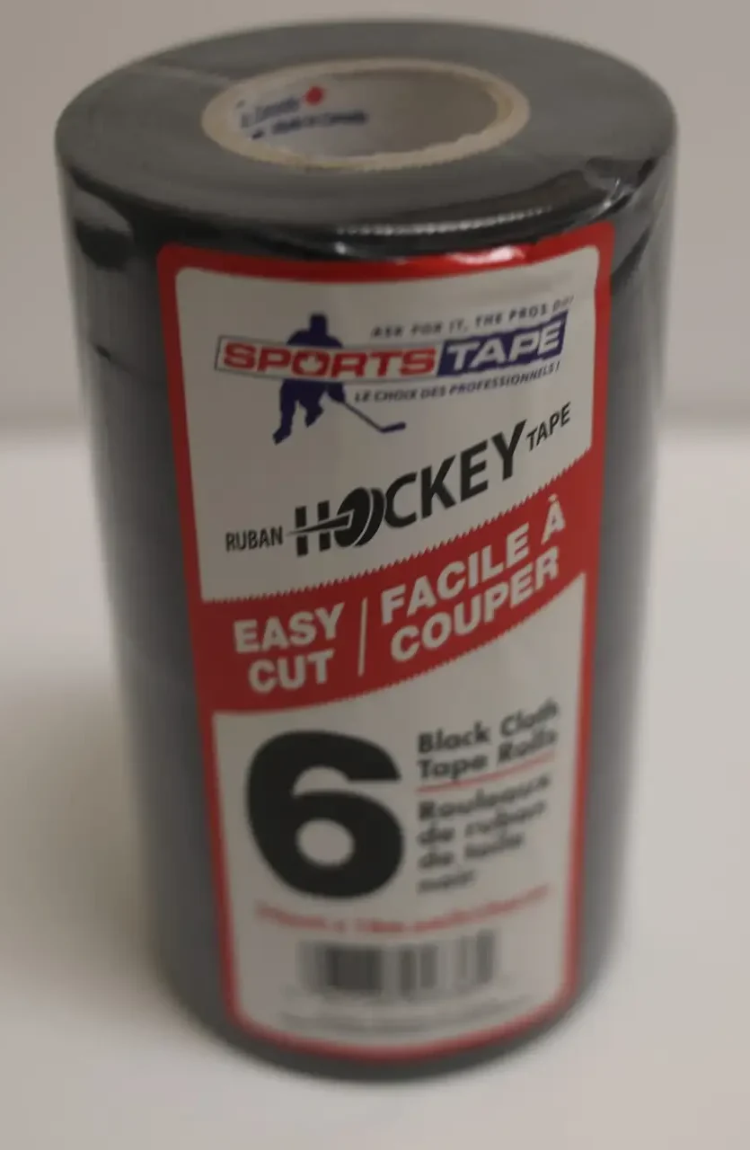 Sportstape 6 Pack Black