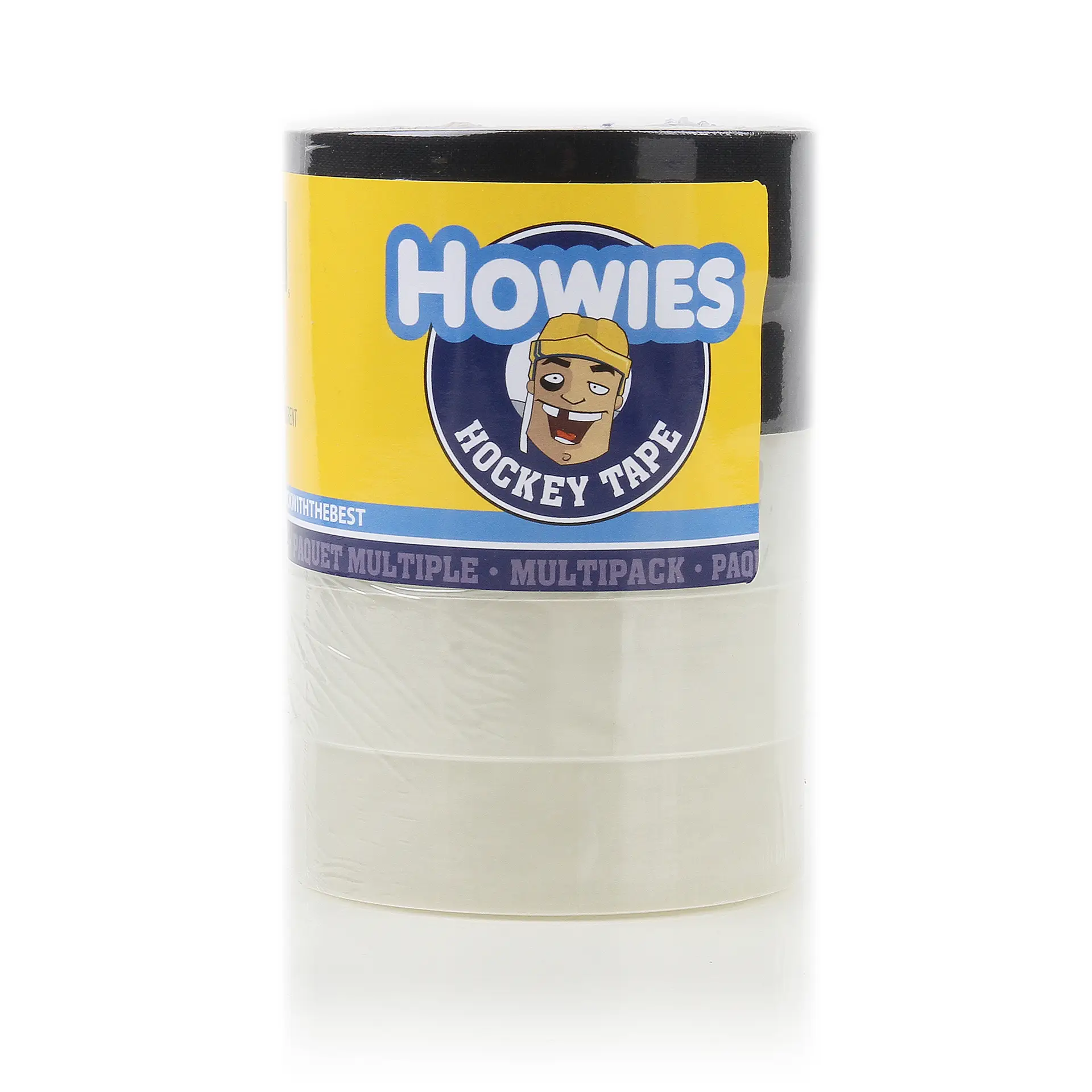 Howies Hockey Tape - 2 Black - 3 Clear